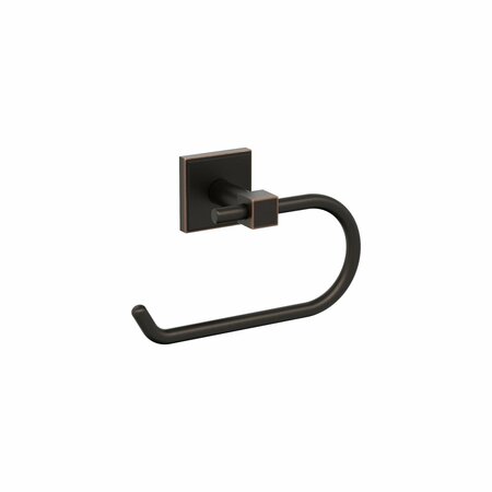 AMEROCK Appoint Oil Rubbed Bronze Traditional Single Post Toilet Paper Holder BH36071ORB